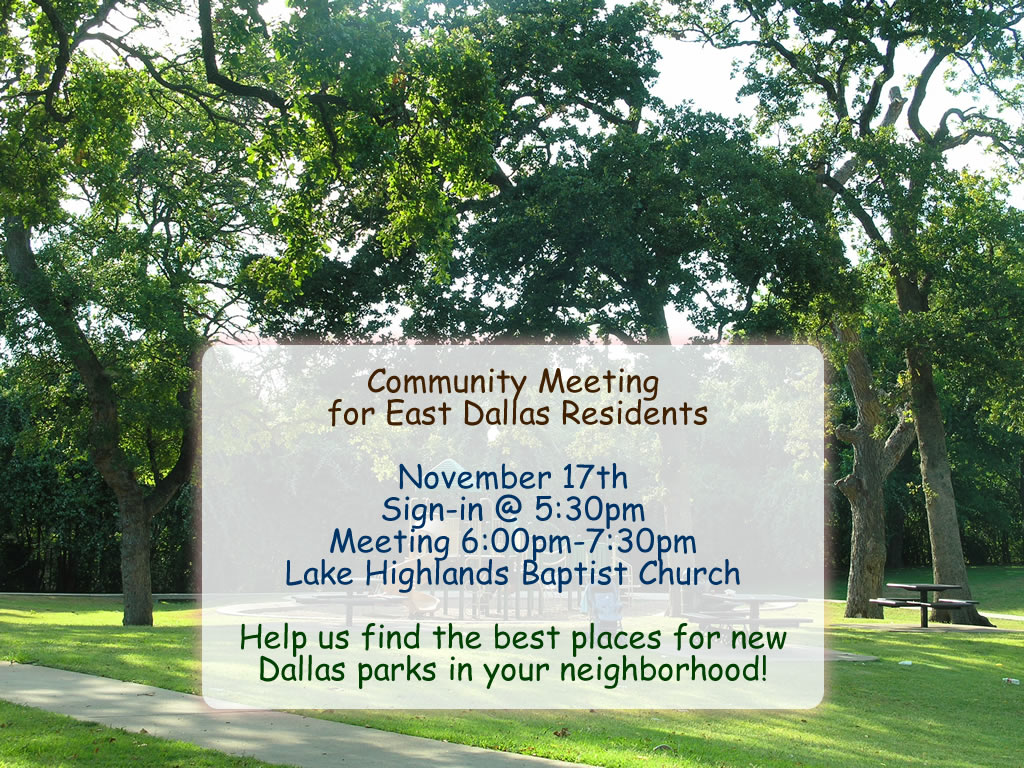 Community Meeting November 17, 2016