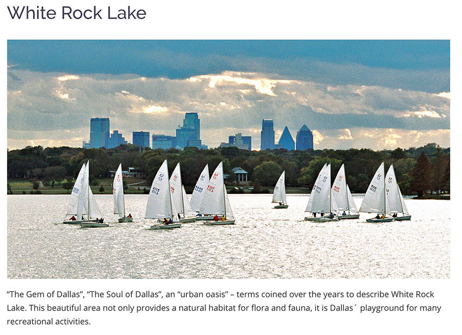 About White Rock Lake