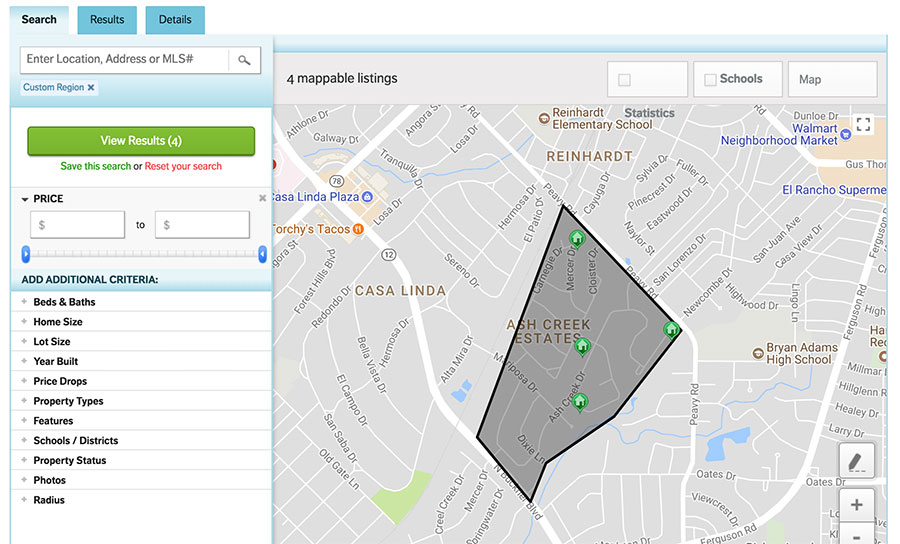 Search White Rock Lake Neighborhoods